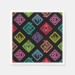 DJ Scooby-Doo Pattern Napkins