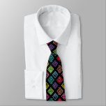 DJ Scooby-Doo Pattern Neck Tie