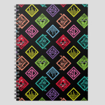 DJ Scooby-Doo Pattern Notebook