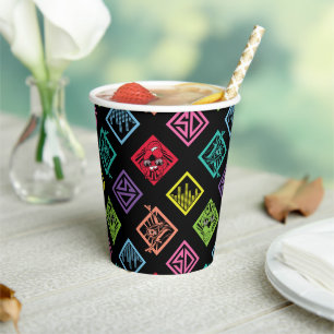 DJ Scooby-Doo Pattern Paper Cups