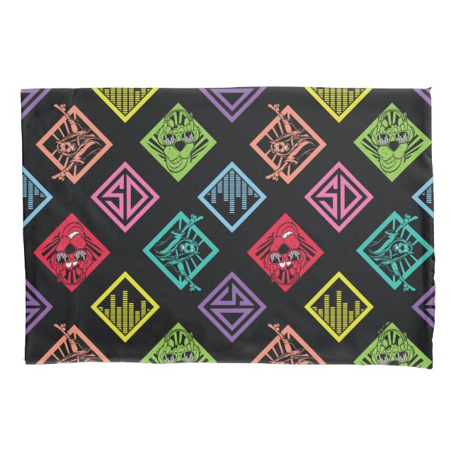 DJ Scooby-Doo Pattern Pillow Case (Front)