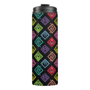 DJ Scooby-Doo Pattern Thermal Tumbler