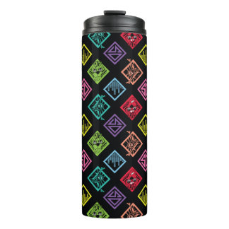 DJ Scooby-Doo Pattern Thermal Tumbler