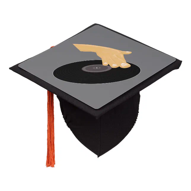 DJ Scratch Graduation Cap Topper | Zazzle