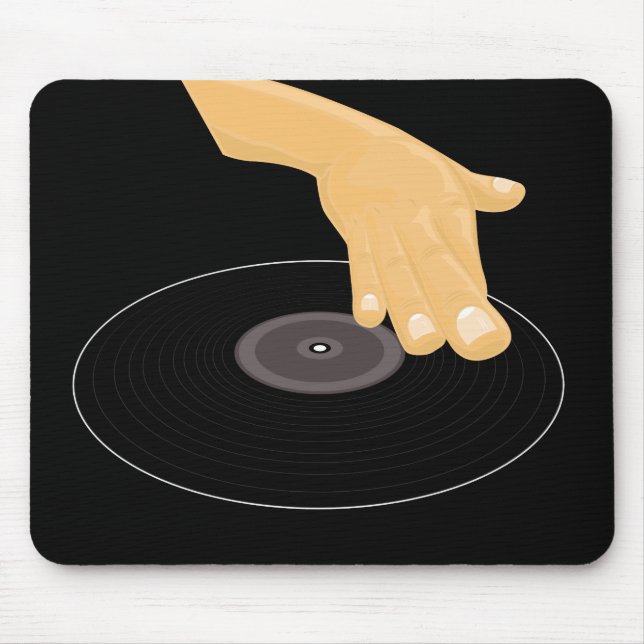 DJ Scratch Mouse Pad (Front)