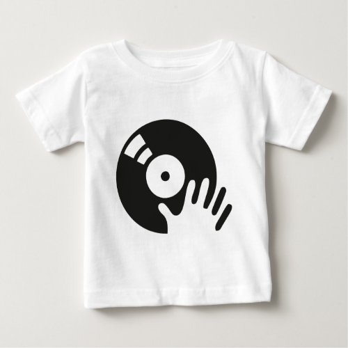 Dj Scratch turntable Baby T_Shirt