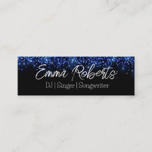DJ Singer Songwriter Planning Business card