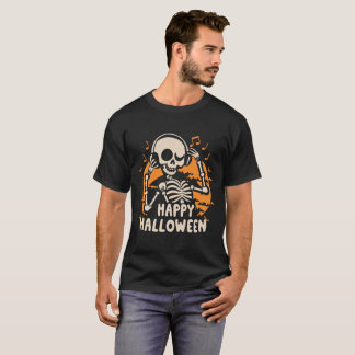 DJ Skeleton's Happy Halloween Tee
