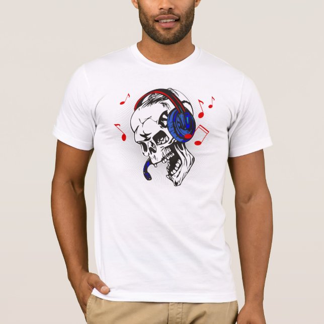 DJ Skull T-Shirt (Front)