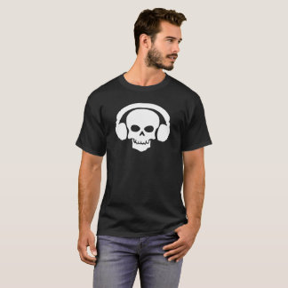DJ Skull with Headphones Shirt