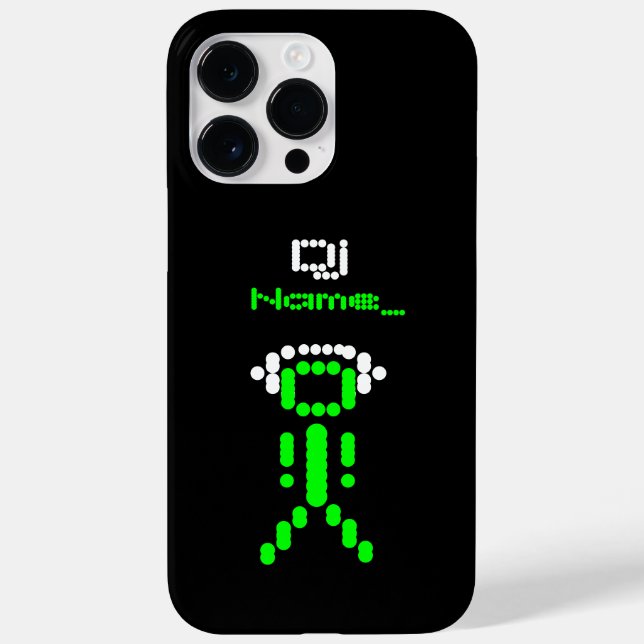 Dj Stick Guy Personalized Case-Mate iPhone Case (Back)