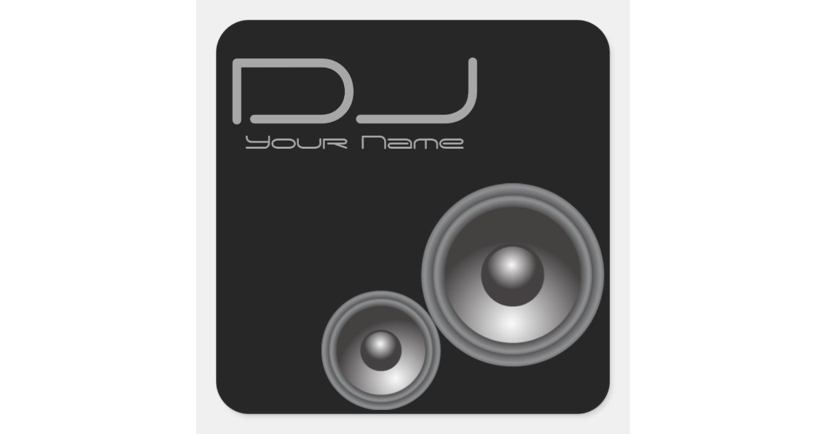 Led Dj Stickers DJ Sticker | Zazzle