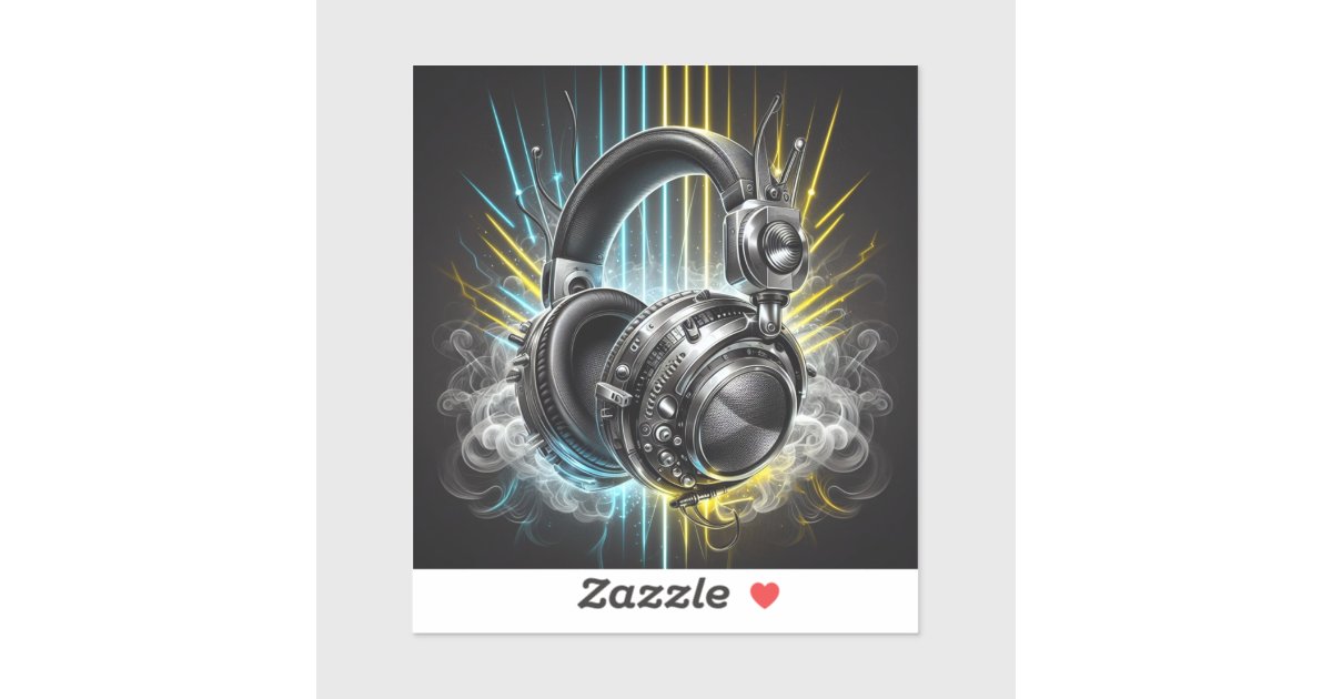 DJ Sticker | Zazzle