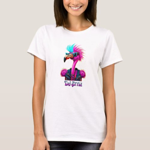 DJ Style Flamingo T_Shirt
