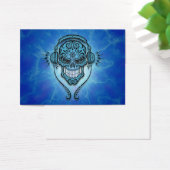 DJ Sugar Skull, blue lightning (Desk)