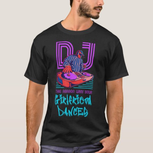 DJ  Synth House Disco Mens Electro T_Shirt