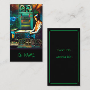 DJ Tech Business Card