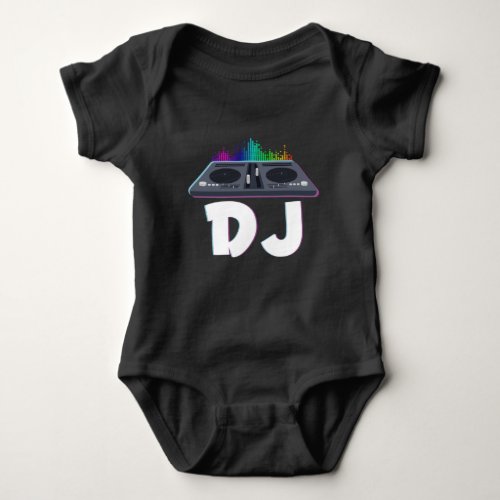 DJ Techno Music Producer Electro Musician Baby Bodysuit