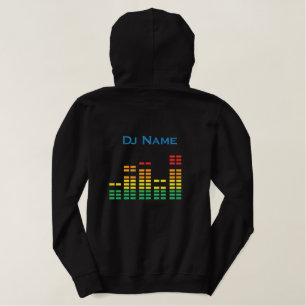 Dj Template Embroidered Hoodie