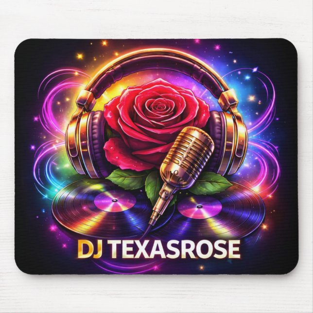 DJ TEXASROSE 2 MOUSE PAD (Front)