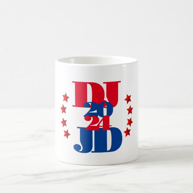 DJ Trump & JD Vance 2024 Election Mug (Center)