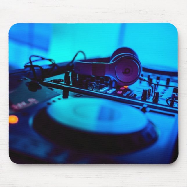 DJ Turntable 2 Mouse Pad (Front)