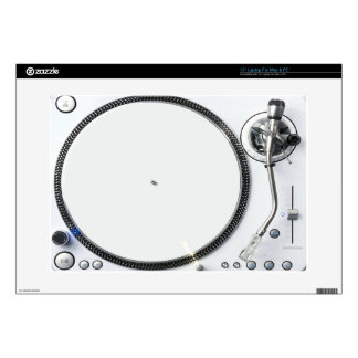 Dj Turntable Background 15" Laptop Decals