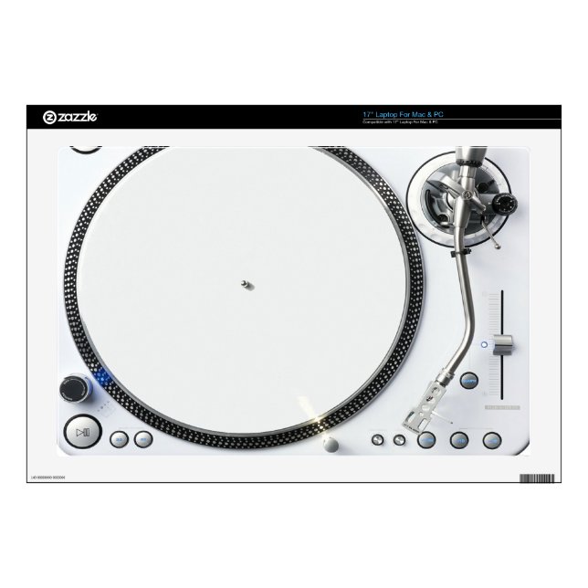Dj Turntable  Background Skin For Laptop (Product)