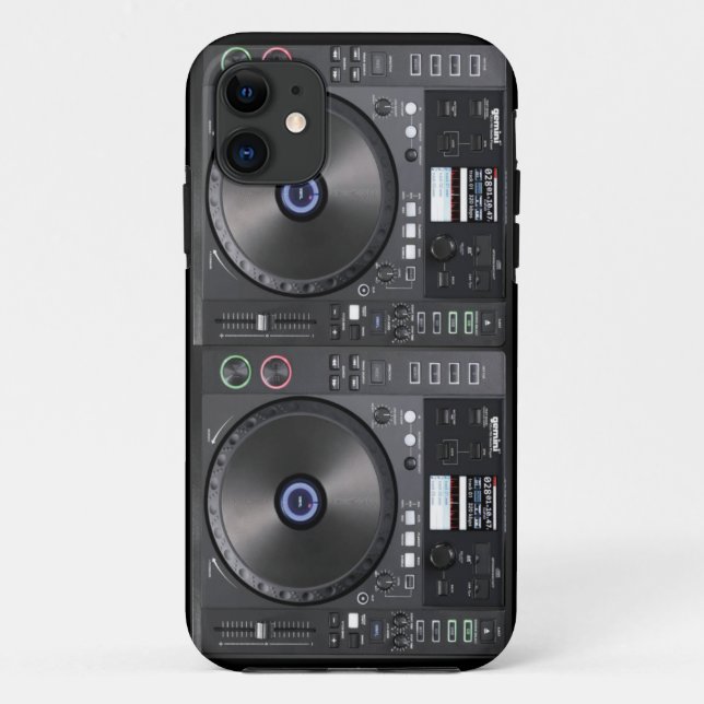 DJ Turntable Case-Mate iPhone Case (Back)