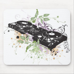 DJ turntable Mousepad