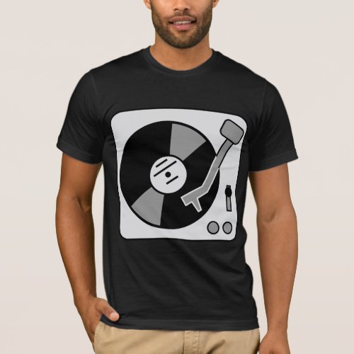 DJ Turntable T_Shirt
