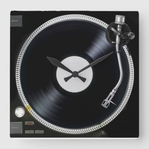 DJ turntable Wall Clock