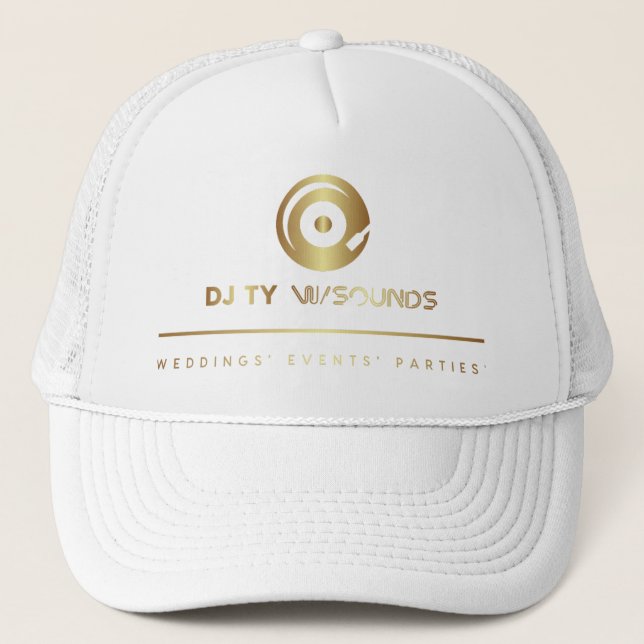 DJ Ty Merch!! Trucker Hat (Front)