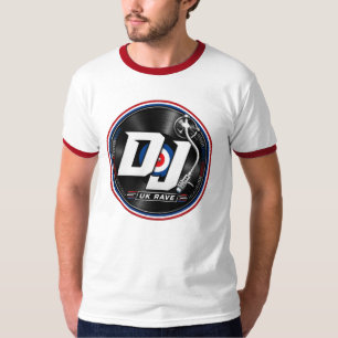 DJ UK Rave Ringer T-Shirt