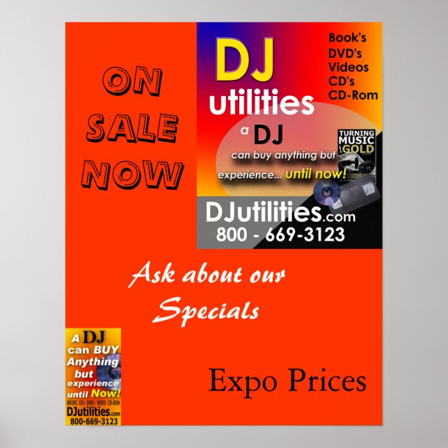 DJ Utilities Poster (Front)