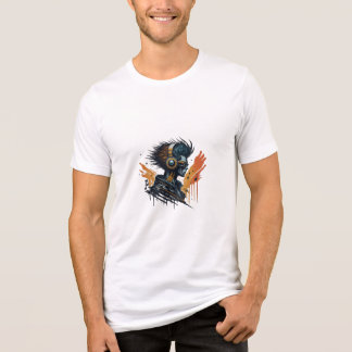 DJ Vibes T-Shirt Designs Tri-Blend Shirt