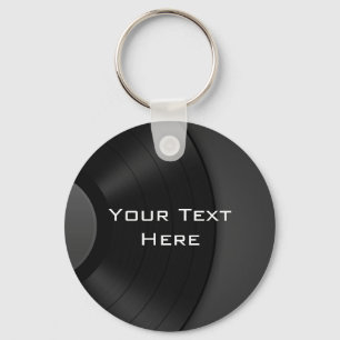 DJ Vinyl Keychain