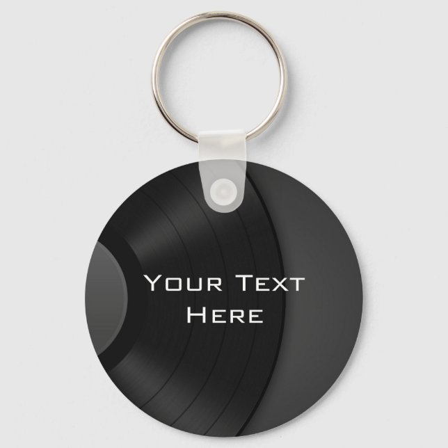 DJ Vinyl Keychain (Front)