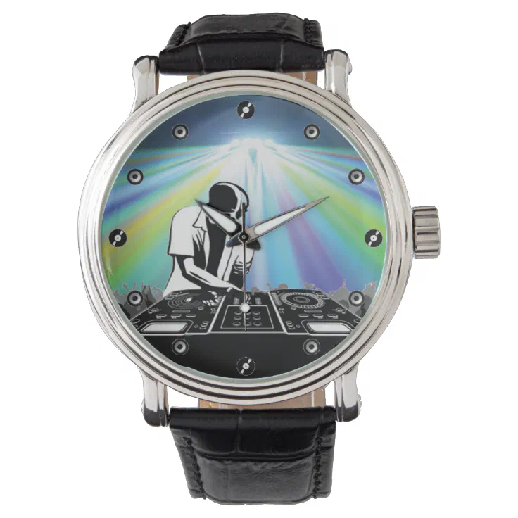 Discjocket Watch DJ Watch | Zazzle