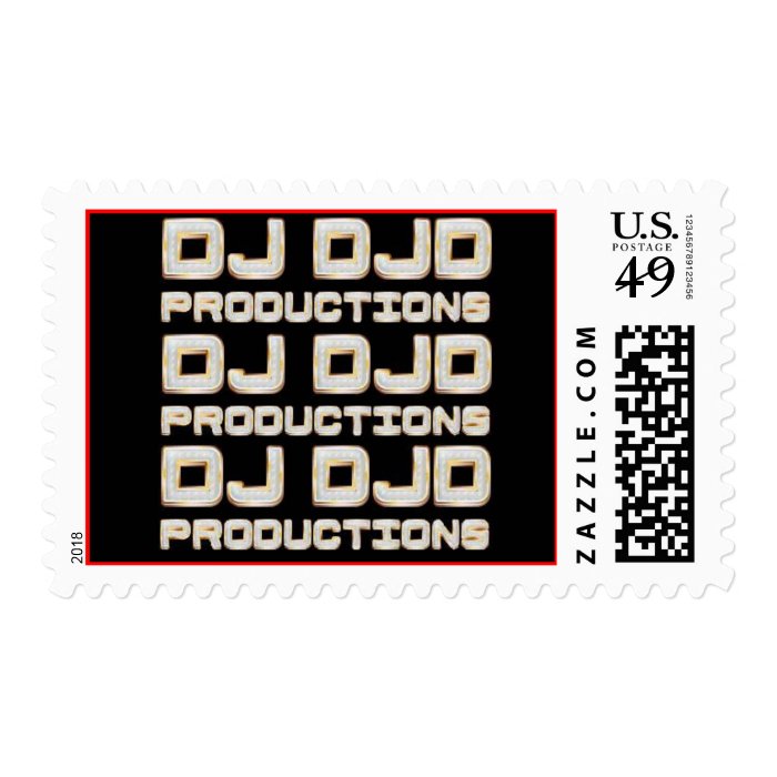 DJDJD PRODUCTIONS' ARTISTS Postage