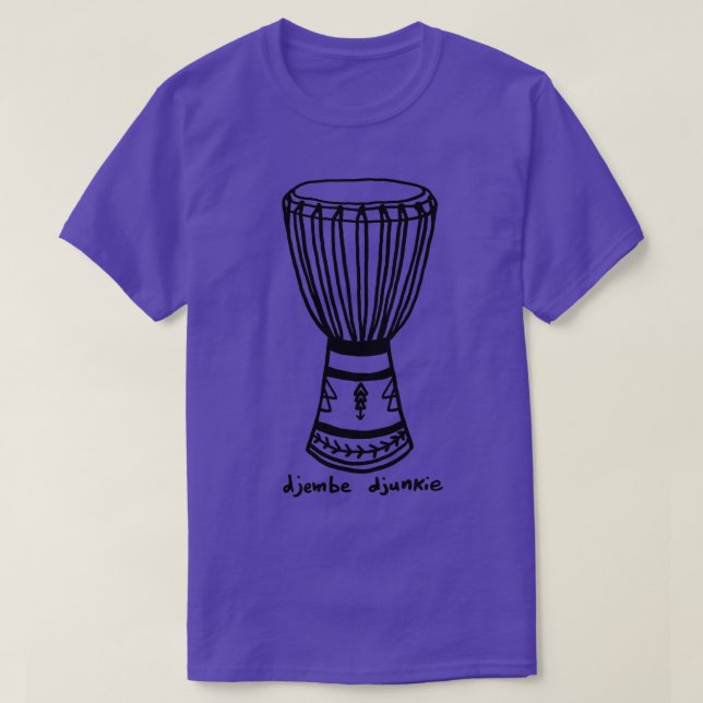djembe djunkie  T-Shirt (Design Front)