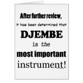 Djembe Most Important Instrument (Front)