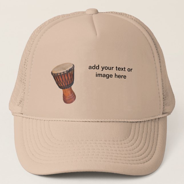 Djembe Trucker Hat (Front)