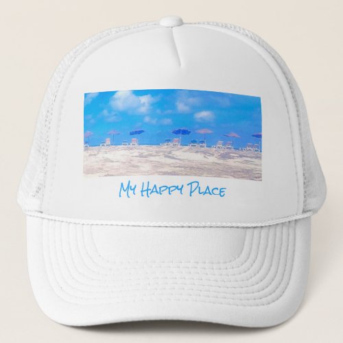Djerba la Douce Beach Scenery Trucker Hat