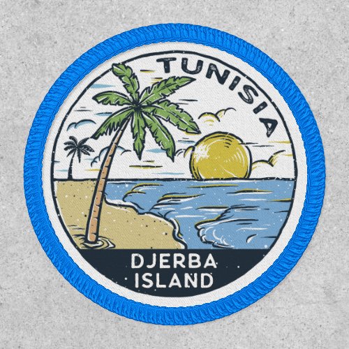 Djerba Tunisia Vintage Emblem Patch