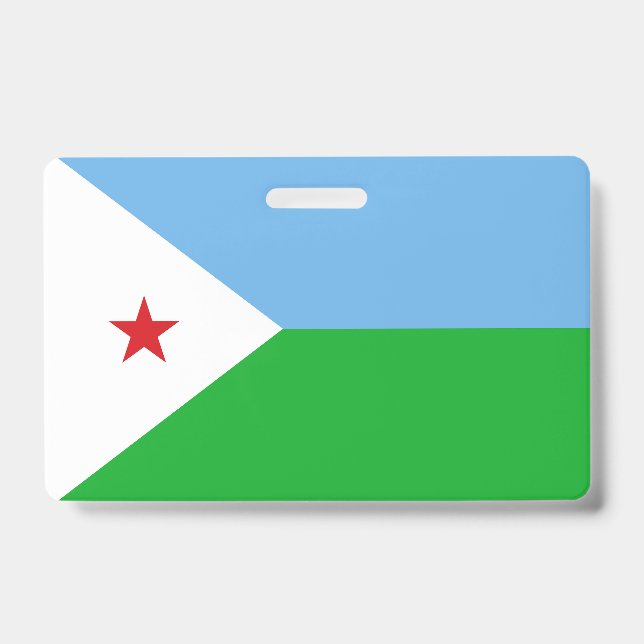 Djibouti flag badge (Front)