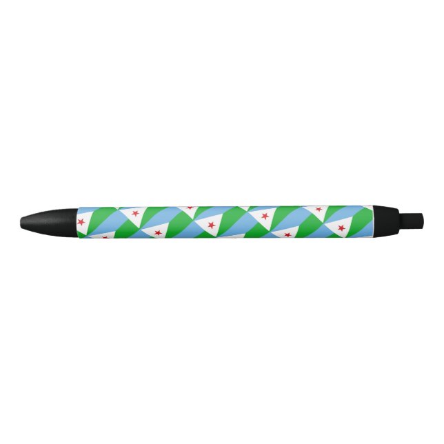Djibouti Flag Ballpoint Pen (Front)