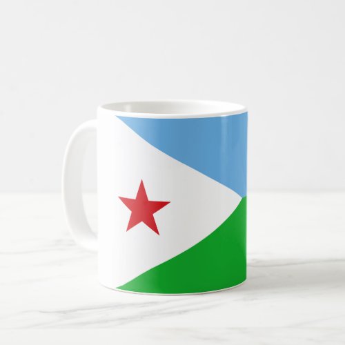 Djibouti Flag Coffee Mug