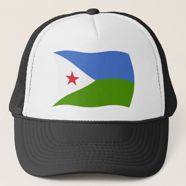 Djibouti Flag Hat (Front)
