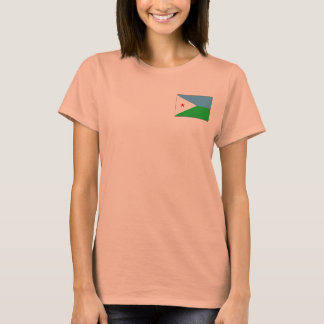 Djibouti Flag + Map T-Shirt